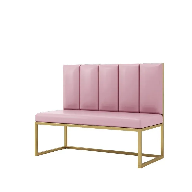 Modern Coffee Shop Milk Tea Restaurant Light Luxury Booth Sets Sofa Booth Chair Customized Fast Food Restaurant  طاولات للقهوة