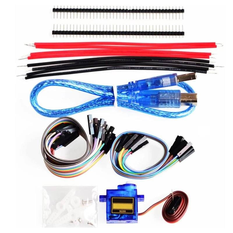 Smart Robot Car Chassis Kit Speed Encoder Battery Box 4WD Ultrasonic Module