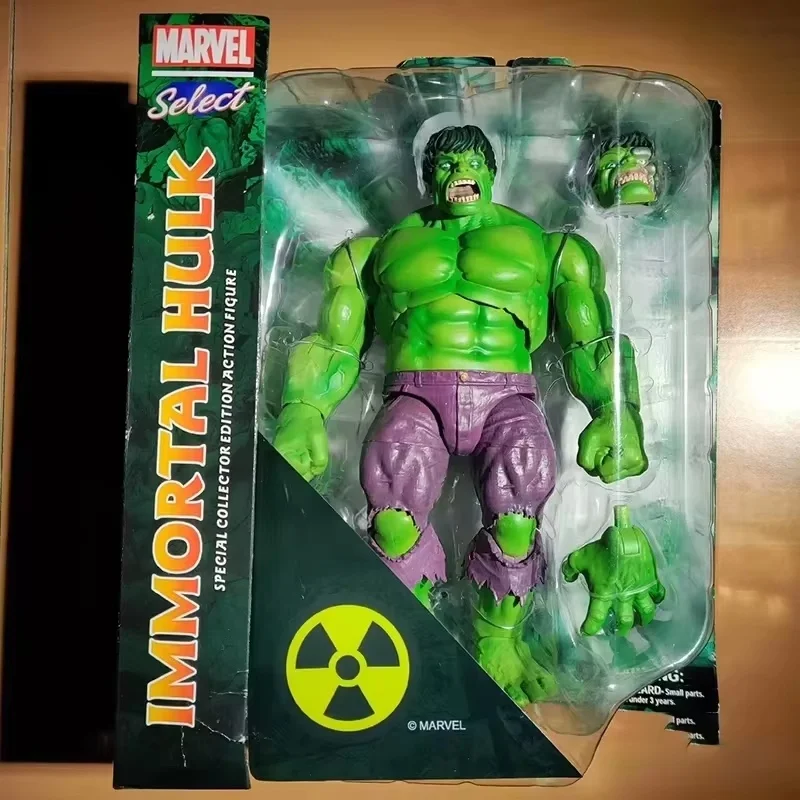 

Original Dst Marvel Select Green Hulk Red Hulk Anime Action Figures Collection Model Toys Marvel Legends Hulk Kid Christmas Gift