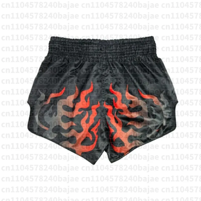 Thai Boxing Shorts for Adult Men and Women Kid- Boxing Training and Muay Thai Fighting Exercise Shorts