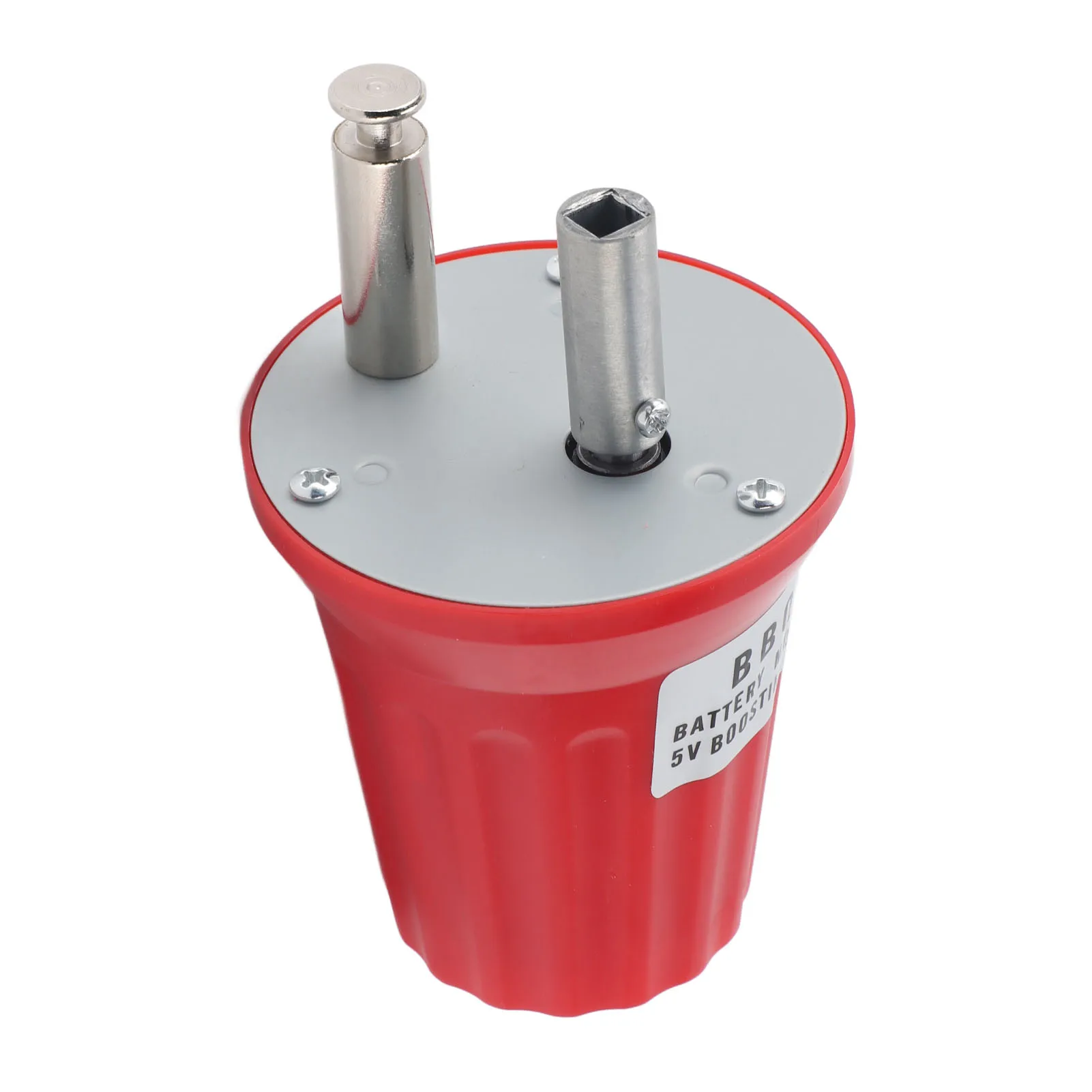 Motor elétrico de rotisserie para churrasco 5V-12V – Rotador de cuspe para grelha USB de alto torque com reforço de energia para assar