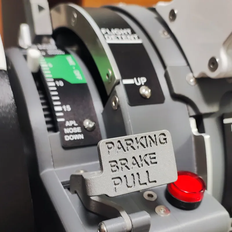 Boeing 737 multifunction throttle pad throttle flap servo Zibo737-800 flight emulator xplane view 4