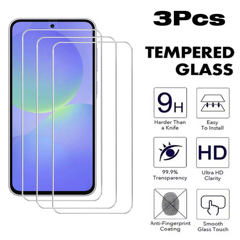 3Pcs Tempered Glass… - image