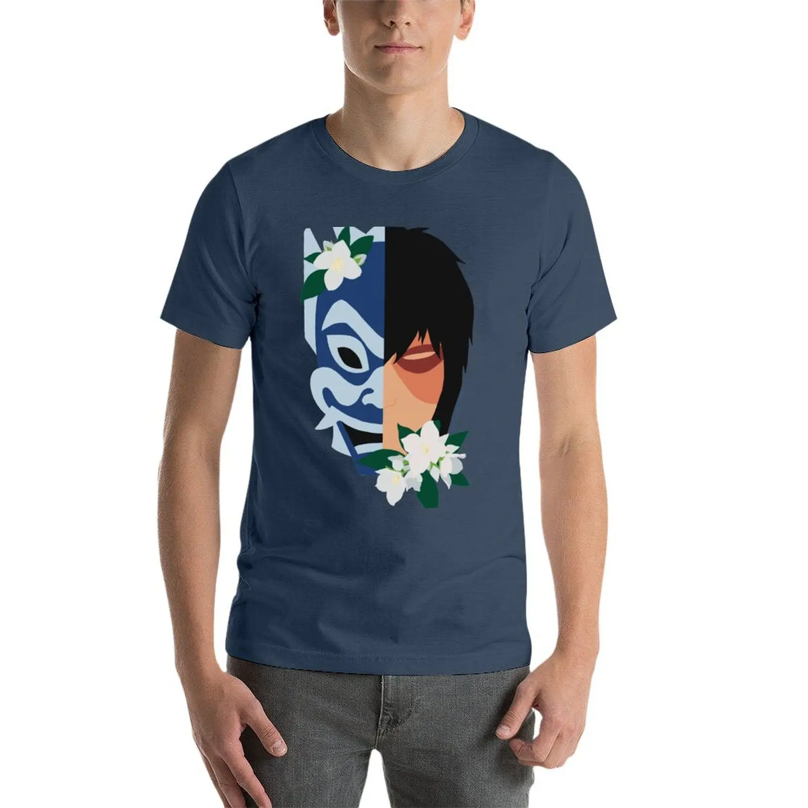 Prince Zuko ATLA Zuko, Minimal, Firebender, Avatar, Blue Spirit T-Shirt blacks mens designer t shirt