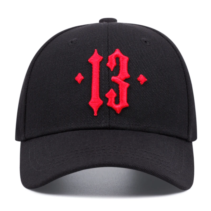 جديد No.13 قبعة بيسبول مطرزة بسيطة للرجال موضة الهيب هوب قبعة عادية الزخرفية قبعة المرأة الرياضة في الهواء الطلق واقية من الشمس قبعة #2