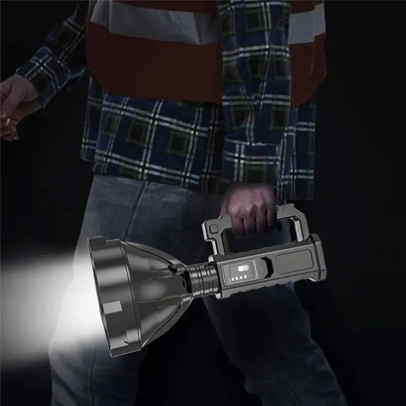 

【ФИТИНГ!】Лампа уличный светодиодный портативный фонарик-держатель лампы мощный водонепроницаемый USB перезаряжаемый прожектор сильного света