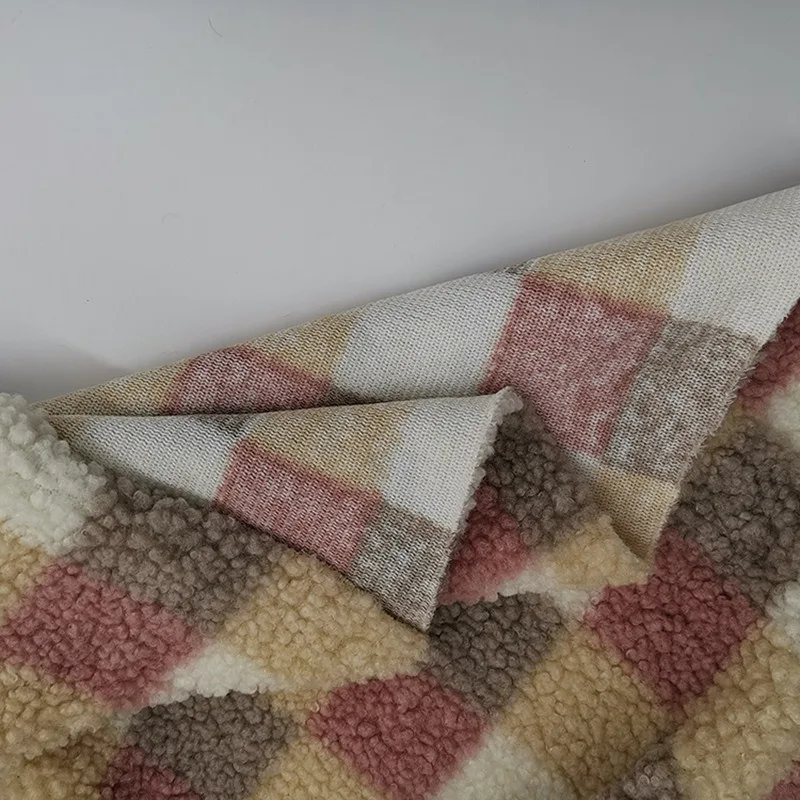 1M/2M/3M/5M Altai Cashmere Velvet Fabric - Thick Plaid Wool for Winter Coats & DIY Sewing (by Meter) image 6