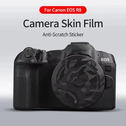 For Canon EOS R8 Camera Sticker Carbon fiber texture 3M material sticker scratch-resistant protection