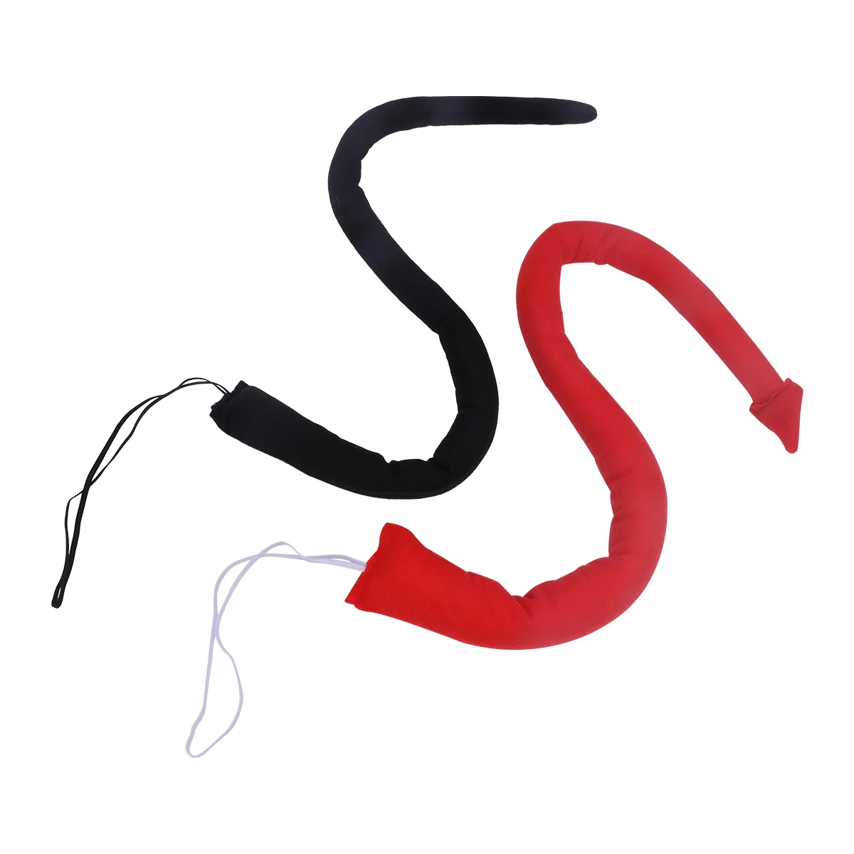 

2 Pcs Halloween Tail Cat Cosplay Costumes Animal for Role Playing Cloth Accessories Prop