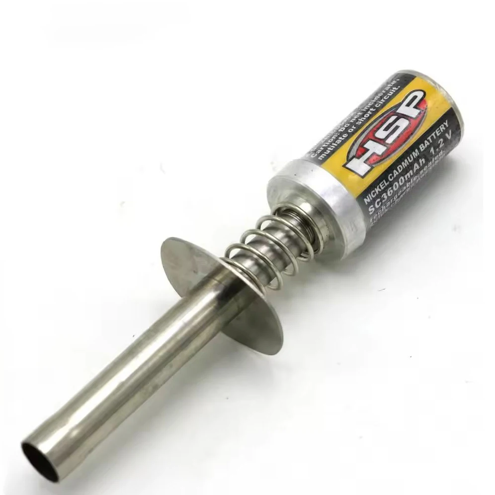 RC Nitro Motor Starter Kit Gloeibougie Ontsteker Oplader Brandstoffles voor 1/8 1/10 Schaal Auto Redcat HPI HSP