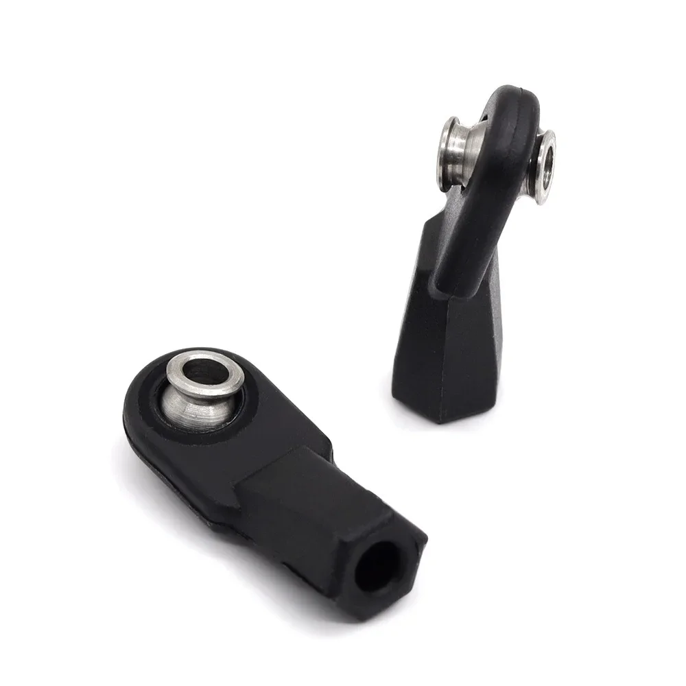 

10pcs Plastic M4 Rod End Link Linkage Balls Joint Head For 1/10 Rc Car Crawler Axial Scx10 Ii 90046/47 Trxs Trx4 Trx6