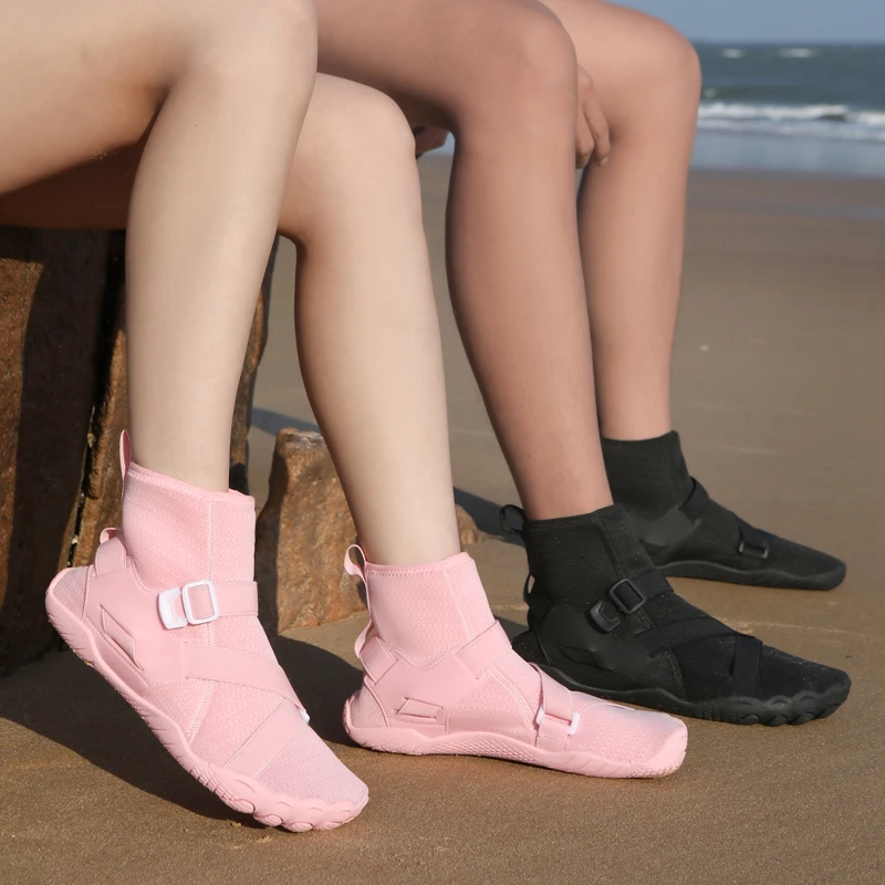 

Высокие туфли унисекс для босиком, спортивные кроссовки для спорта на открытом воздухе, пешего туризма, болотные кроссовки для плавания, фитнеса, дайвинга, серфинга, сандалии Aqua Beach