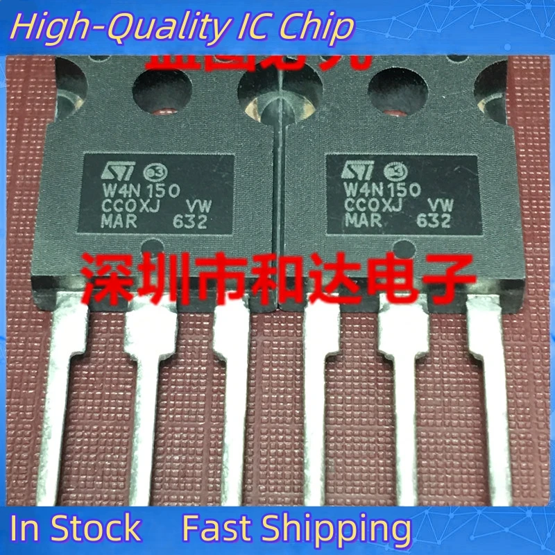 10PCS/Lot STW4N150 W4N150  TO-247  Really Stock Original Best Quality Guarantee   Can Be Purchased