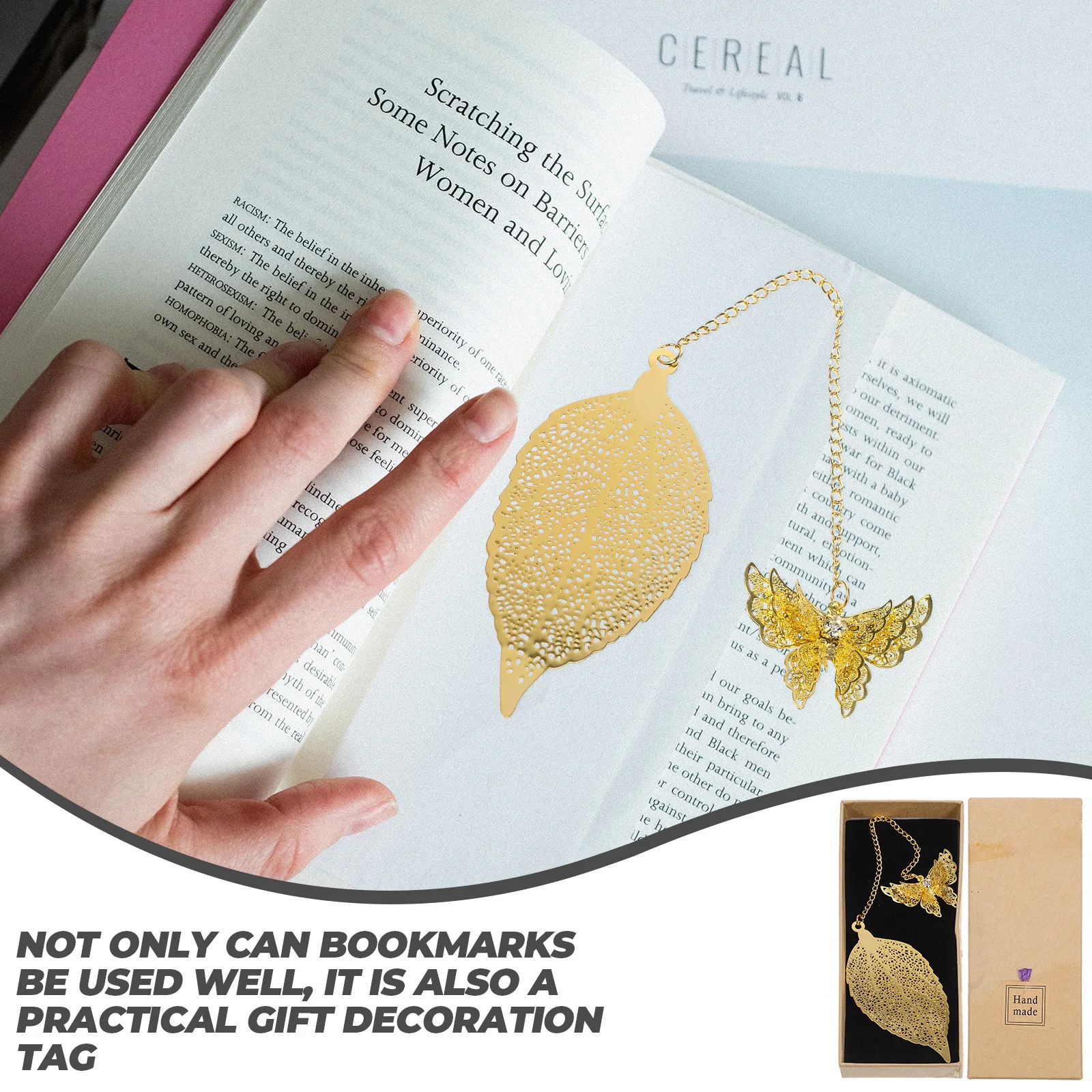 إشارة مرجعية معدنية أنيقة على شكل فراشة ريترو هدية تخرج على الطراز الصيني إبداعي للكتاب إشارة مرجعية مزخرفة