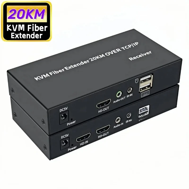 5Pair 20Km Hdmi Kvm… - image