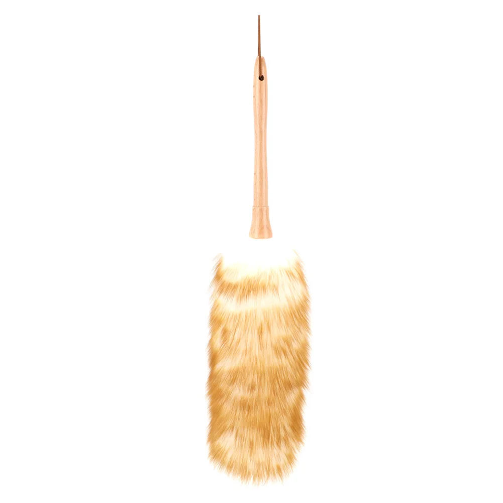 Household Cleaning Tool Soft Lambs Wool Duster Dust Cleaner No Electrostatic Duster