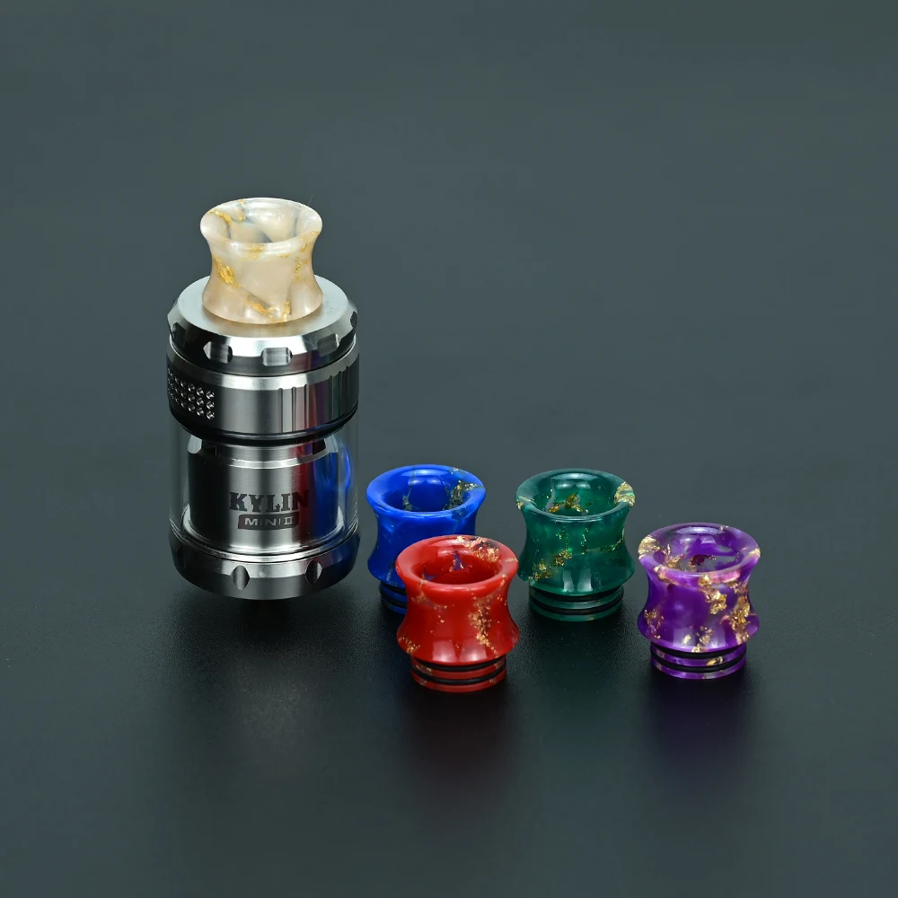 3 قطع Wolfcoolvape 810 طرف بالتنقيط لخزان vape mtl rda Goon / Kennedy / Reload rta