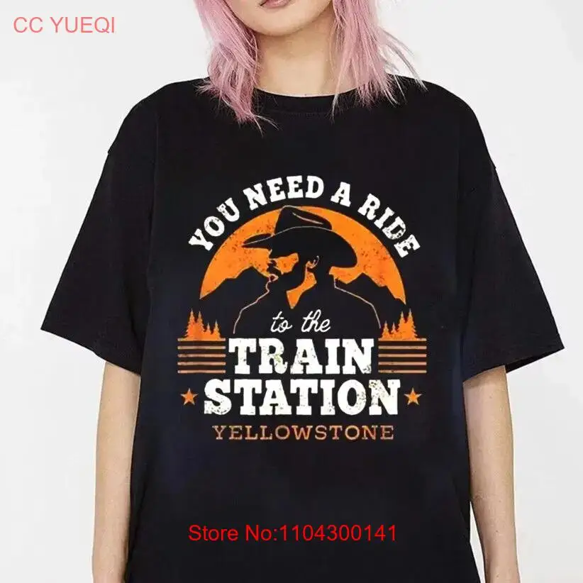 

Хлопковая рубашка Hot Yellowstone You Need A Ride To The Train Station