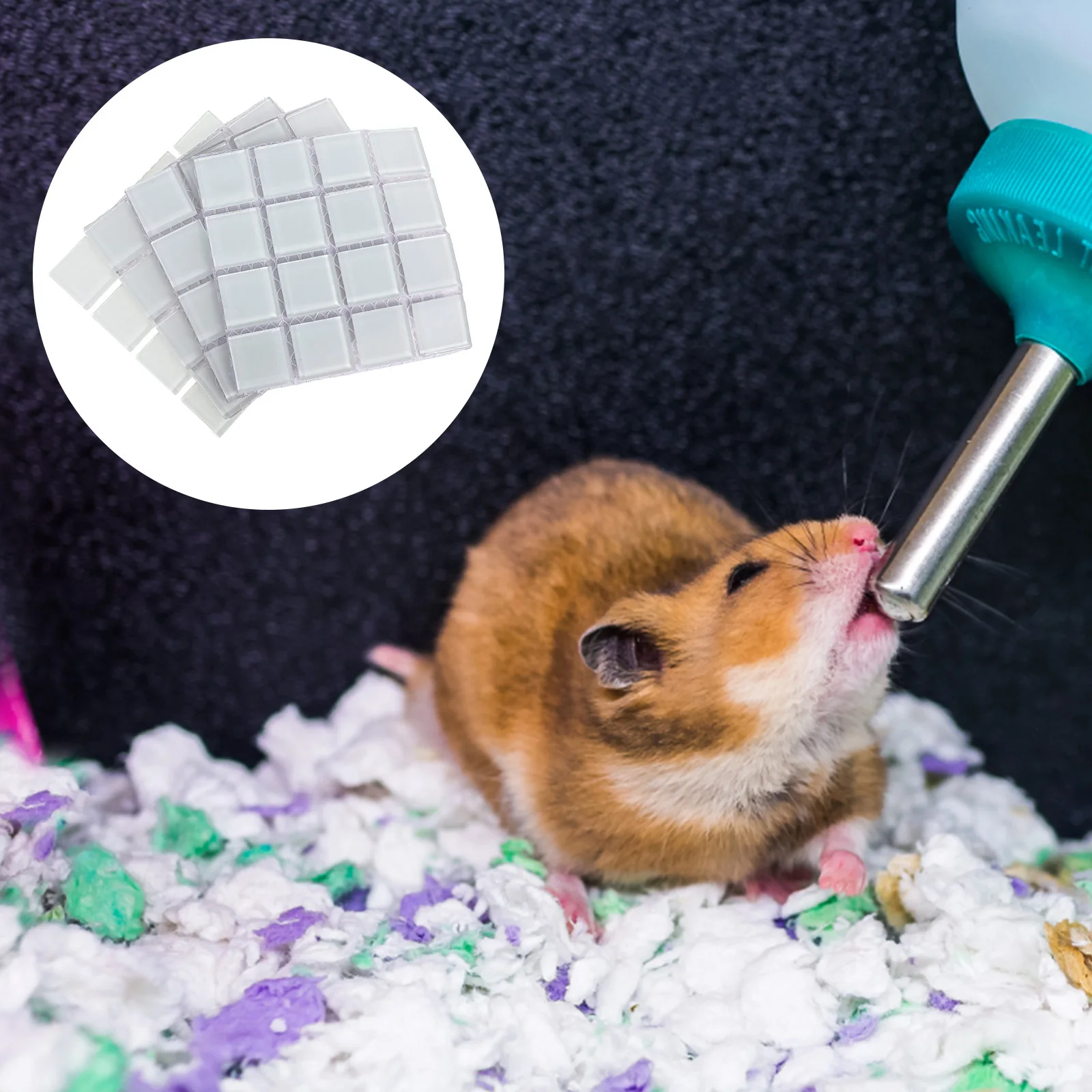 

4pcs Pet Cooling Pad Natural Crystal Material For Small Pets Summer Sleeping Mat Hamster Rabbit Chinchilla Guinea Pig Cooling