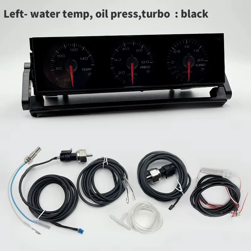 Auto Head-up Display HUD Wasser- & Öltemperatur Öldruck 10 Hintergrundlichtfarben Verfügbar Universal – Detail 3