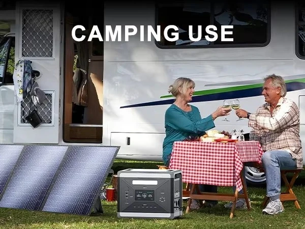 SP400 Portable 400W Foldable Solar Panel 22% Efficiency Compatible Power Station for Camping-Perfect Energy Solution