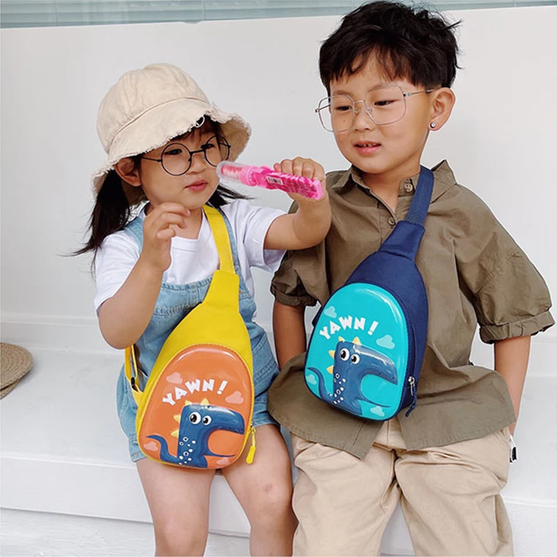 กระเป๋าคาดอกเด็ก ลายการ์ตูนสุดน่ารัก สำหรับเด็กชายและเด็กหญิง  กระเป๋าสะพายข้างความจุสูง กระเป๋าถือ กระเป๋าใส่เหรียญ กระเป๋าเดินทาง