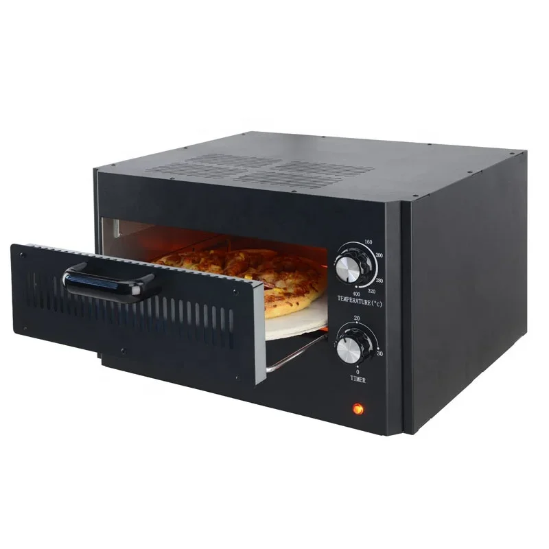 Pizza oven, Electric type with high temperature max 400 degree C, with 12 inch pizza stone