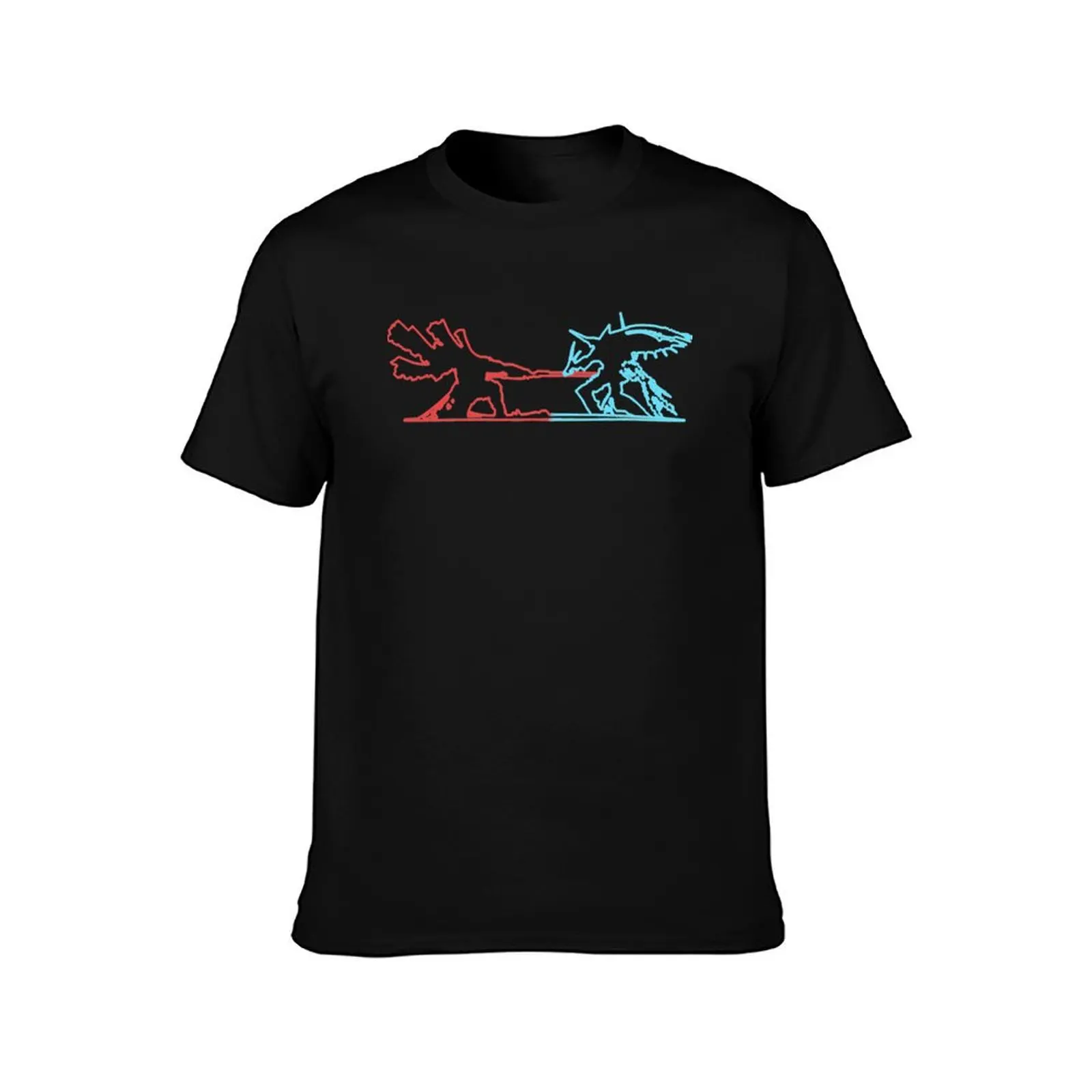 Gift Men Bionis Vs Mechonis Awesome For Movie Fan T-Shirt Work Wear Short Sleeve T-Shirt