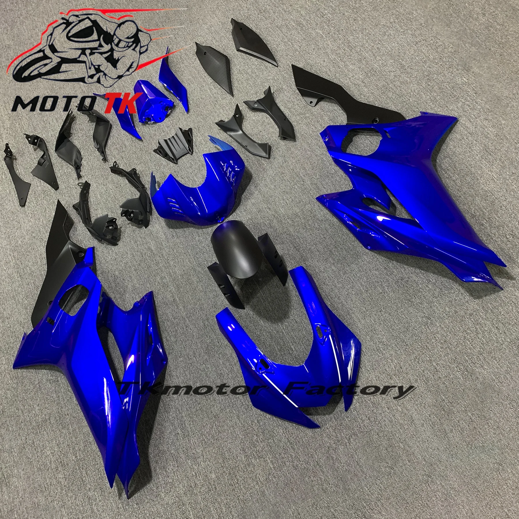 For YAMAHA YZF R6 YZF-R6 2020 2019 2018 2017 Motorcycle Carbon Fiber Paint Fender Fuel Tank Cover Side Panel Full Fairing Kits