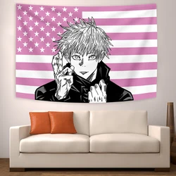 90x150cm rosa Flagge Flagge dekorieren Wandteppich Home Schlafzimmer Anime