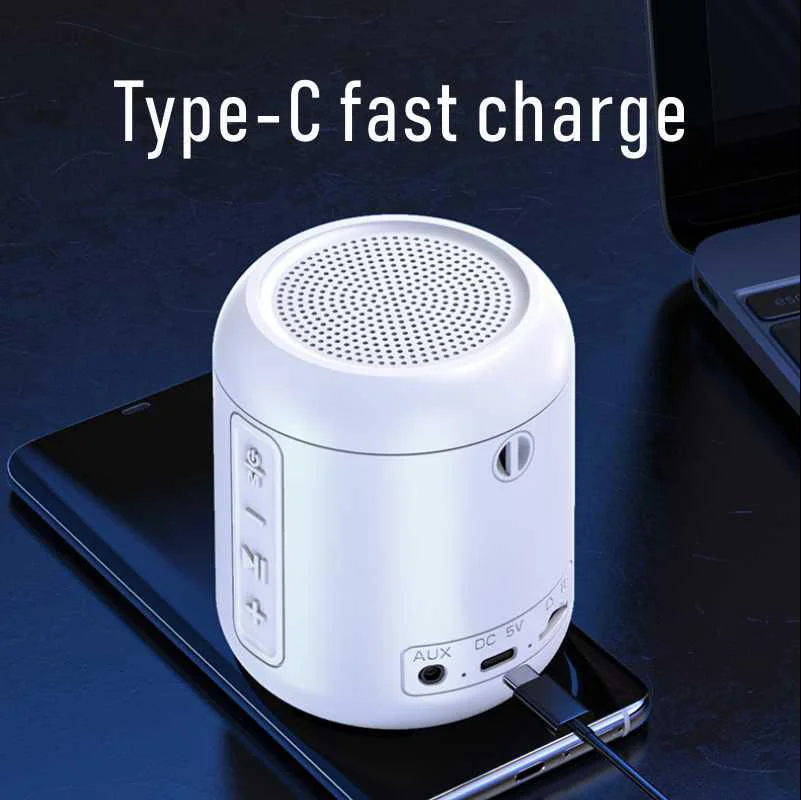Portable Wireless TWS Speaker Mini Outdoor Portable Audio Smart Compatible Phones Tablets Surround Sound Effect B129