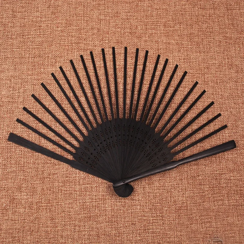 Folding Bamboo Skeleton Fan, New Chinese Style, Small Fan, Can Be Made by DIY, 21cm