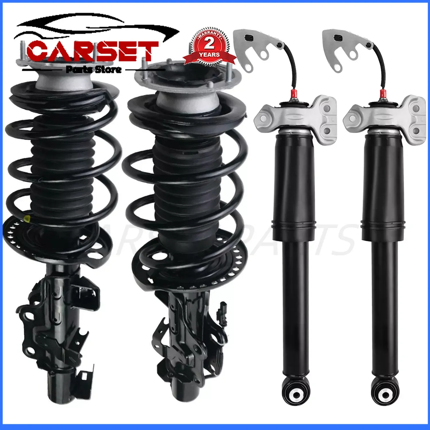

Brand NEW 4pcs Front+Rear Shock Absorbers for 2014-2020 Cadillac CTS 2.0L 3.6L RWD