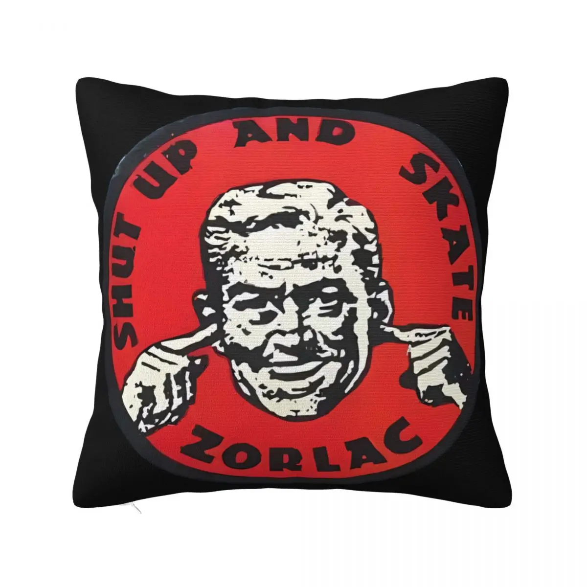 

Shut Up And Skate Zorlac Skateboard Pillowcases Sofa Cushion Cover Cushion Cover 45X45 Pillow Case Pillow Cover