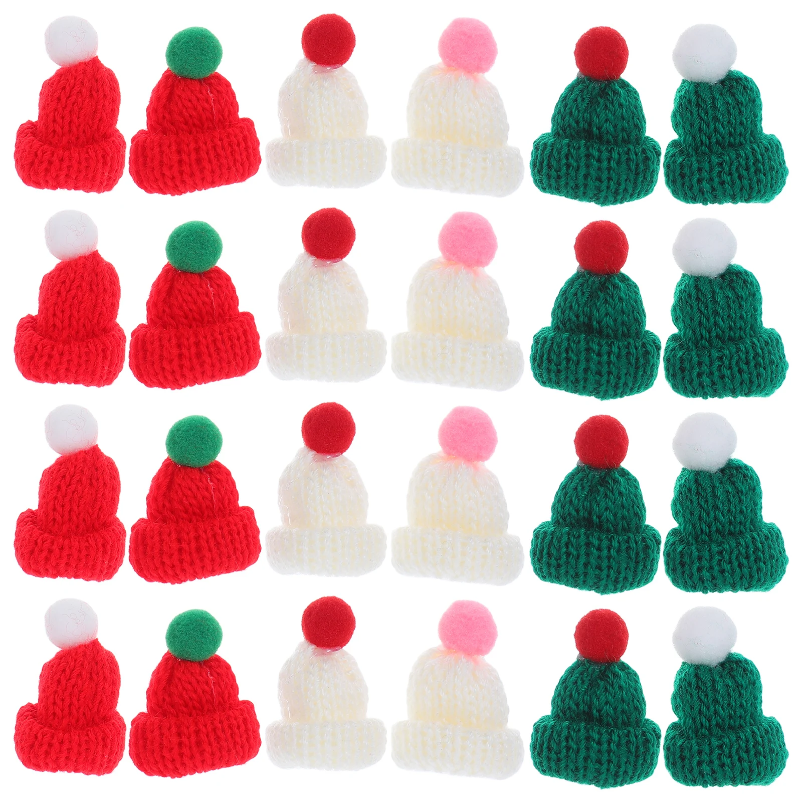 60 pçs mini chapéus de malha p - Art Craft Hat avaliação e preço