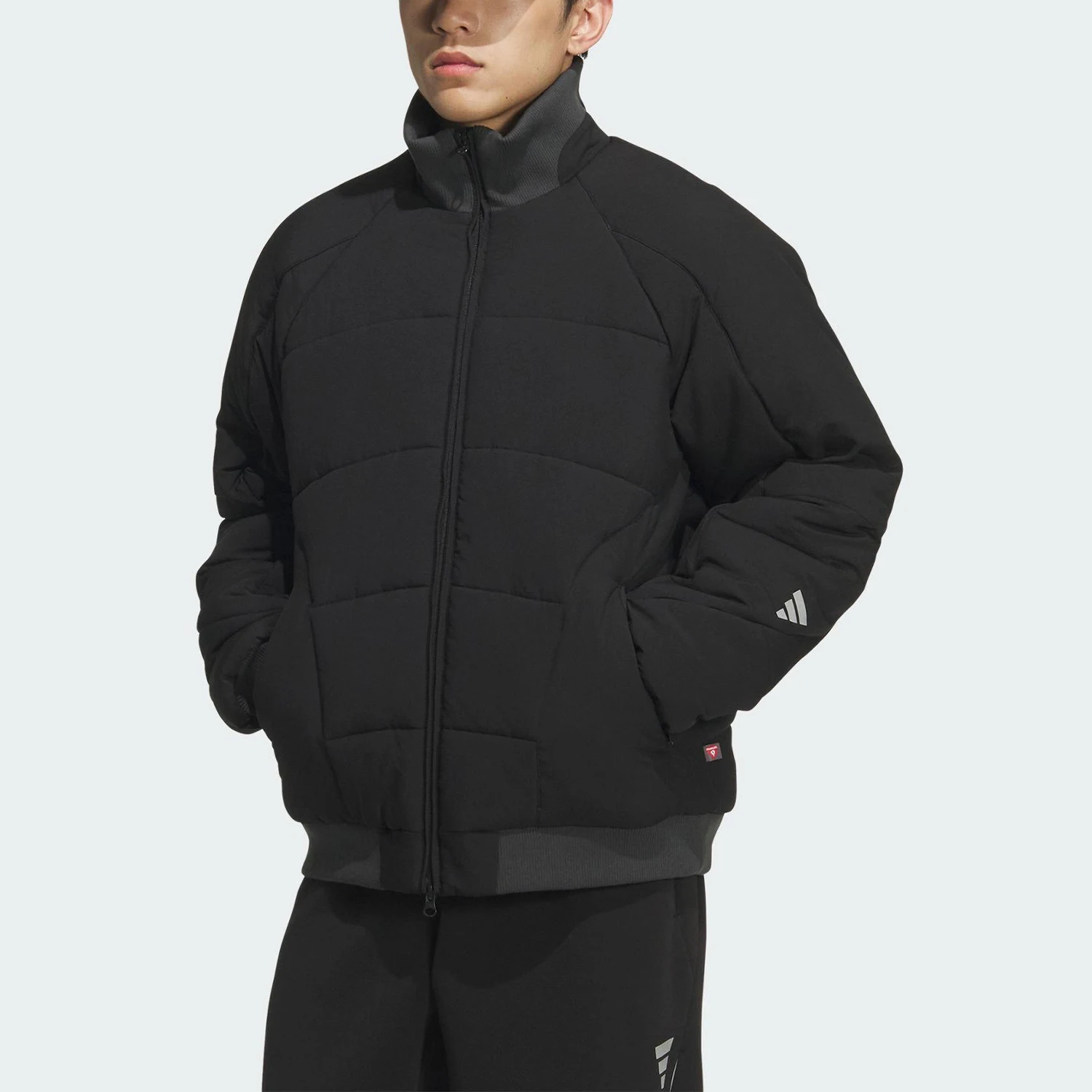 Adidas genuine autumn men's warm sports loose cotton clothing KC2570
