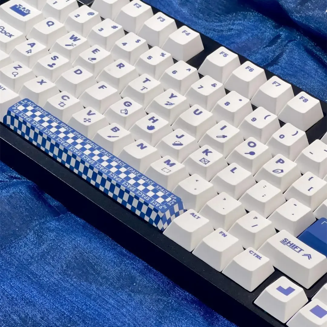 

Designer PS keycaps Original height PBT sublimation keycaps 140 keys Suitable for mechanical keyboard