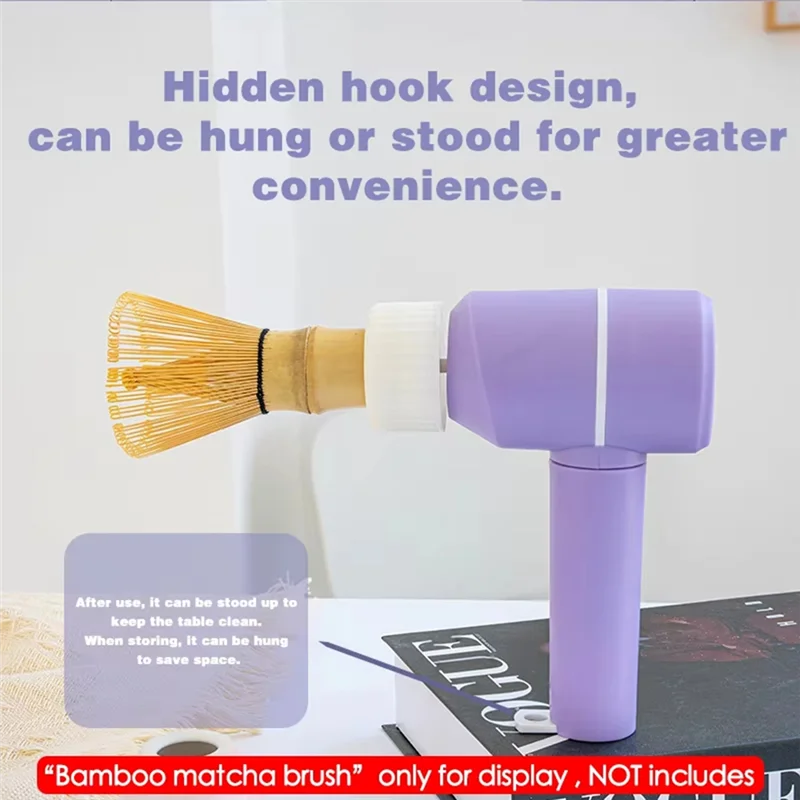 ABUD-الكهربائية الخيزران خفقت ماتشا فرشاة خفق بسرعة ماتشا أداة المنزل لتقوم بها بنفسك أدوات صنع الشاي