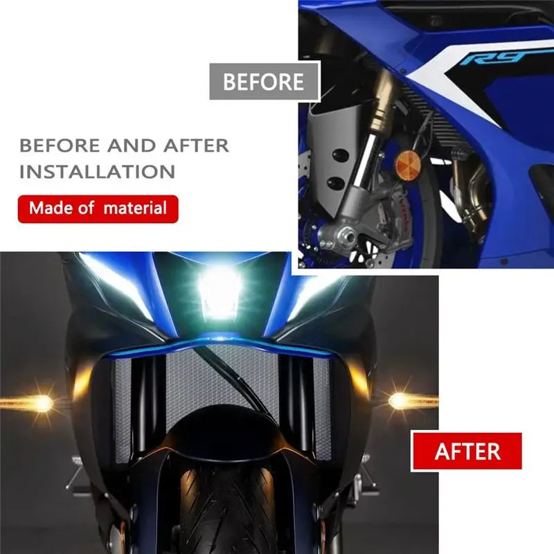 Strict Motorcycles Radiator Grille Oil Cooler Protector For YZFR9 Motorcycles Radiator Guard Motorcycles Accessories