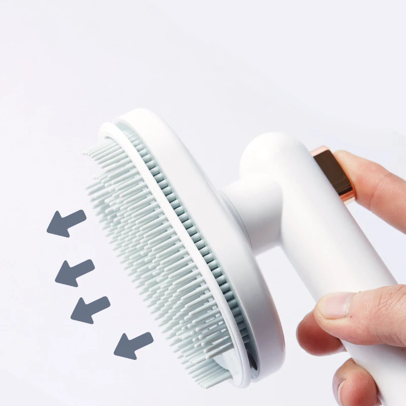 

Professional Pet Grooming Comb Brush for Cats Remove Hairs Massage Pet Cat Hair Pets Hair Removal Comb Puppy Kitten Accessories
