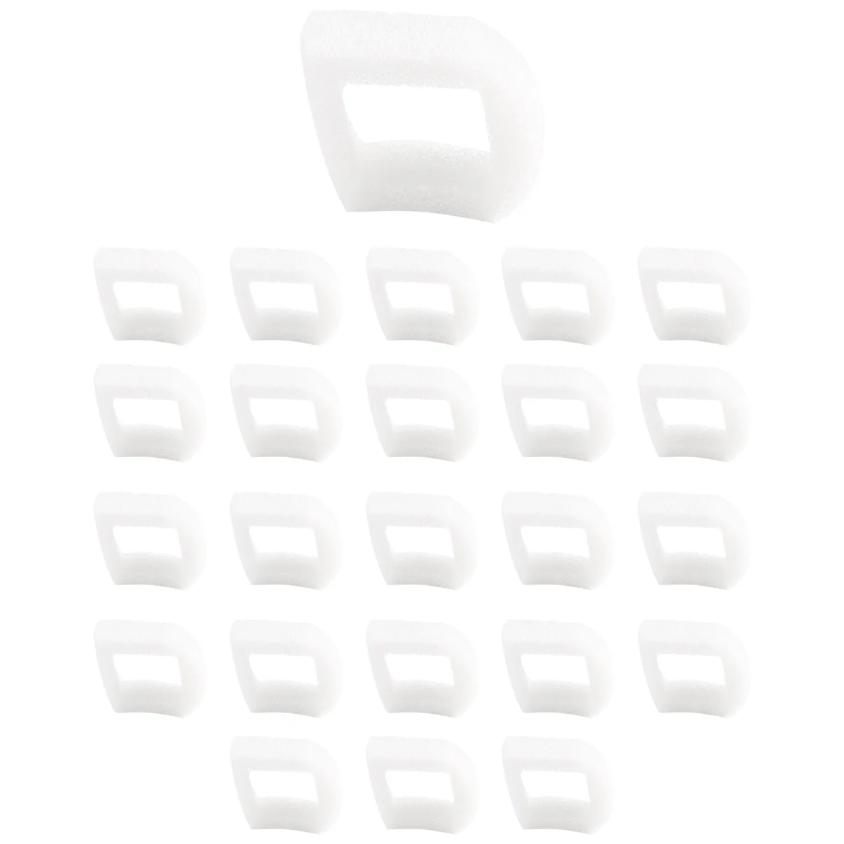 Filtros de espuma de substituição qualitativos de 24 unidades para abridores de cães e gatos, pré-filtros de espuma para abridores de animais de estimação, compatíveis com Drinkwell