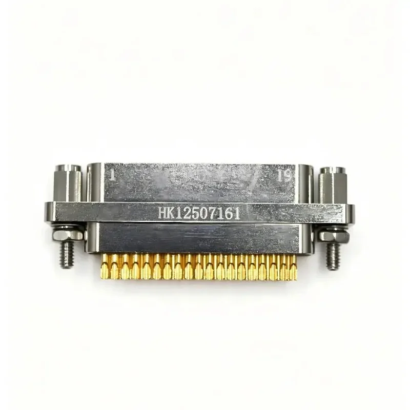 J30J-37ZKS 37Pin Solder Female Mini Rectangular Aviation Connector for Aerospace Manufacturing Industry