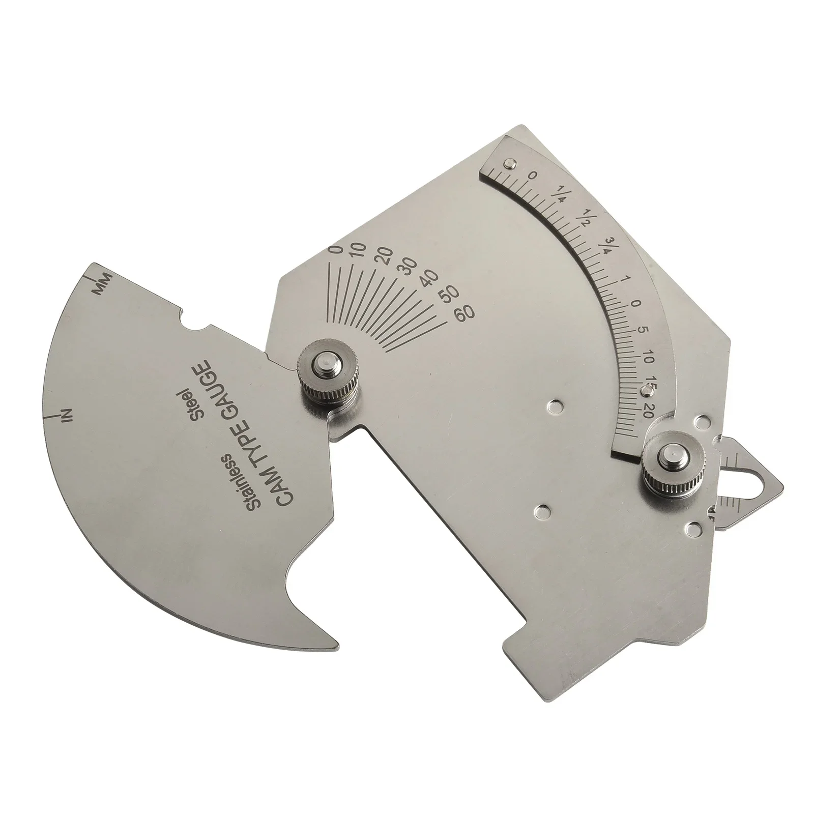 Stainless Steel Ruler Welding Inspection Tool Weld Quality Assessments Portable Welding Inspection Tool Lightweight Design