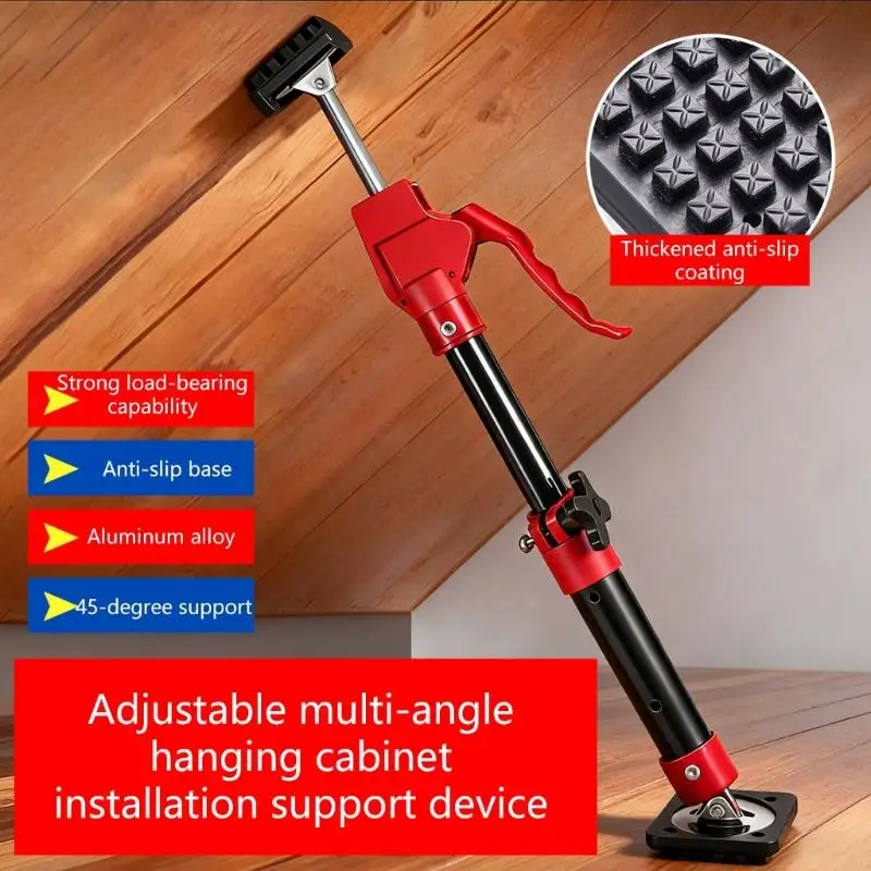 

Регулируемый опорный кронштейн для монтажа в шкафу. Высокая нагрузка 200 кг. Диапазон высоты: 37–65 см и 58–125 см. Надежная