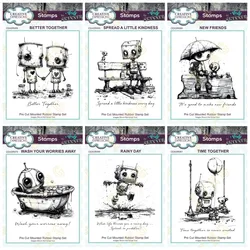 New Happy Halloween Ghost Time Together Stamps Scrapbook Diary Decoration Embossing Template Diy Greeting Card DIY Paper Cards