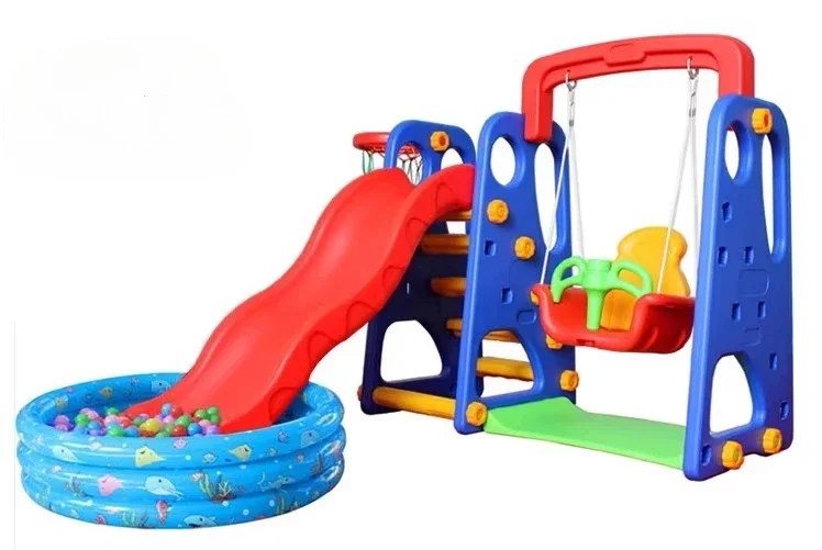 Outdoor Slide Kindergarten Small Swing Combination Multi-Functional