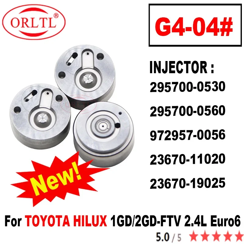 

Пластина регулятора клапана системы Common Rail G4 04 # для TOYOTA HILUX 1GD/2GD 295700-0530 295700-0560 972957-0056 23670-11020 23670-19025-