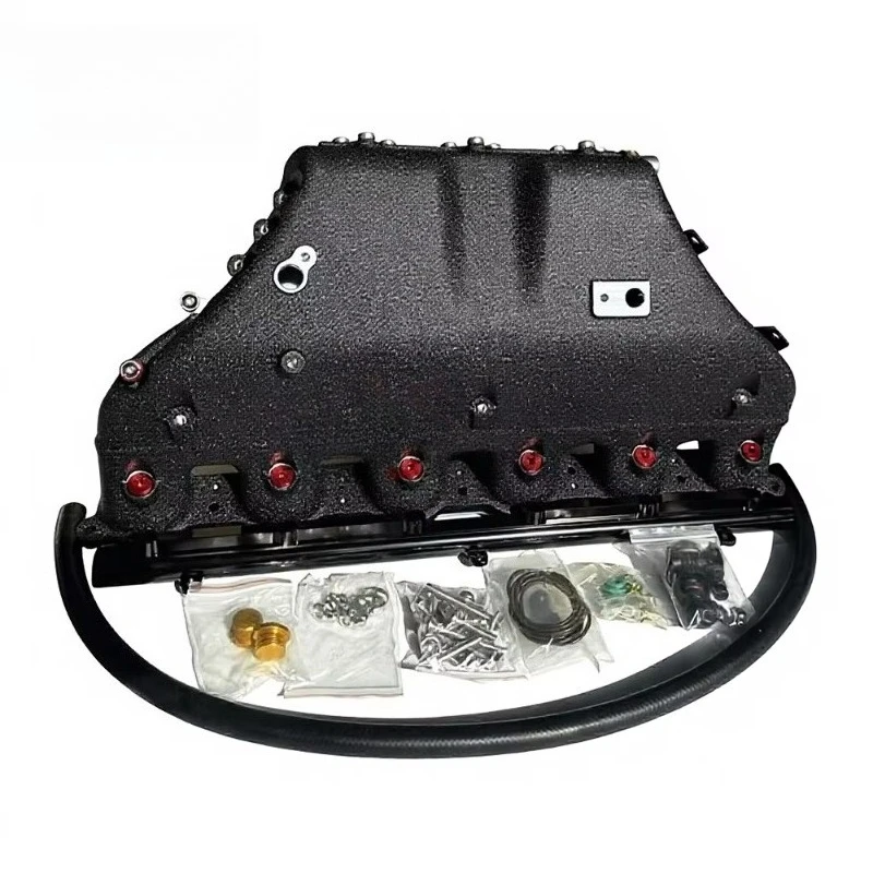 Upgraded EVO Intake Manifold for G80 M3 S58 - Integrated Charge Air Cooler, Port  Ports, Complete Bolt-On Kit