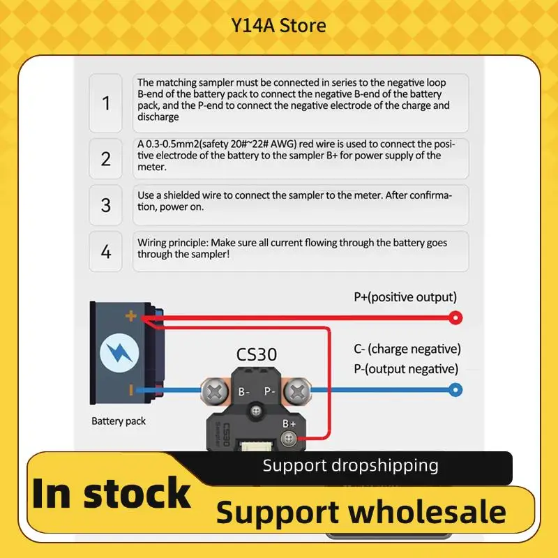 

Y14A Высокоточный измеритель кулона с цветным экраном TC169SE Измеритель напряжения и тока батареи Тестер емкости литиевой батареи