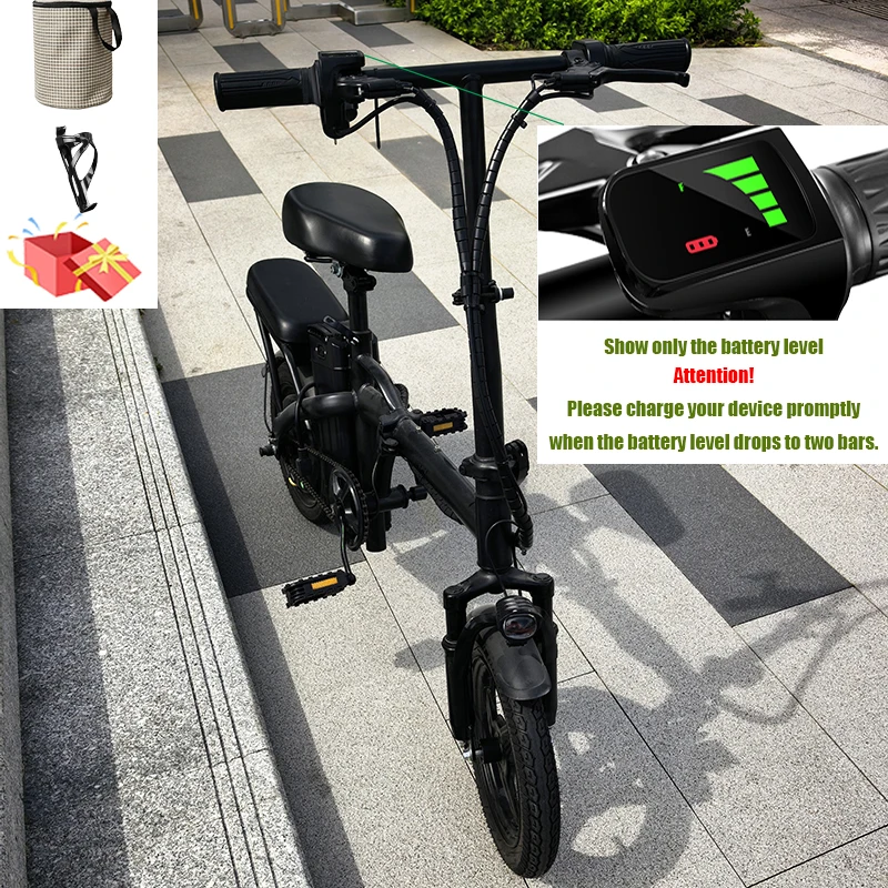 Foldable Electric Bike For Adults And Teens, 500W Peak Motor Ebike, 48V Removable Battery, Folding E-Bike, US Local Warehouses Deliver Goods Nearby, Mini Electric Bicycle For Daily Commuting, Including Chargers And Batteries.